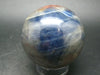 Very Rare Blue Sapphire Corundum Ball Sphere Russia - 2.1" - 303 Grams