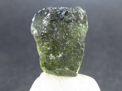 Moldavite Tektite Raw Piece from Czech Republic - 0.7" - 8.20 Carats - 1.64 Grams