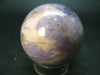 Purple Jade Sphere Ball From Turkey - 1.9"