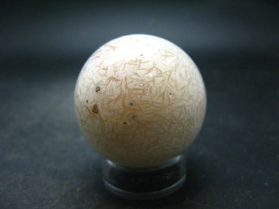 Large Scolecite Sphere From India - 1.8"