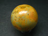 Rare Bumble Bee Jasper Sphere Ball From Australia - 1.2"