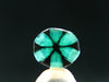 Beautiful Rare Gem Trapiche Emerald From Colombia - 0.55 Carats - 8.1x6.9mm