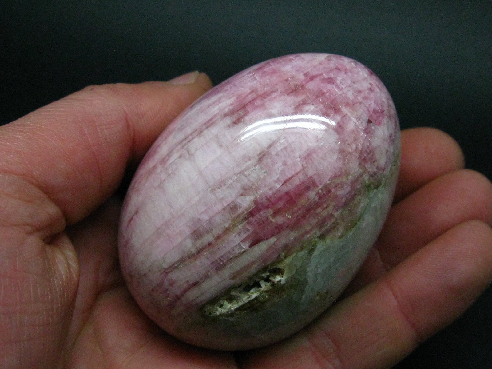 Natural Rubellite (Pink Tourmaline) crystal from Malkhan pegmatite field, Chitinskaya Oblast, Eastern outlet Siberia, Russia.