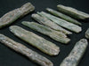 Lot of 10 Green Kyanite Crystals From Brazil - 215.3 Carats
