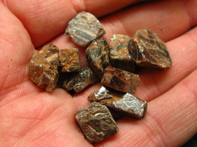 Lot of 10 Zircon Crystals From Tanzania - 23 Grams