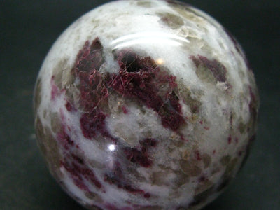 Pink Tourmaline Sphere Ball From Madagascar - 2.2"