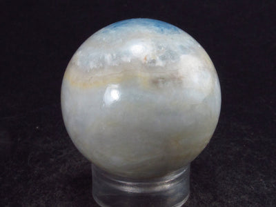 Rare Blue Scheelite Sphere From Turkey - 0.9"