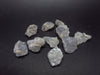 Lot of 10 Gray Herderite Crystals from Africa - 112.9 Carats