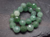 Green Aventurine Genuine Bracelet ~ 7 Inches ~ 8mm Round Facetted Beads