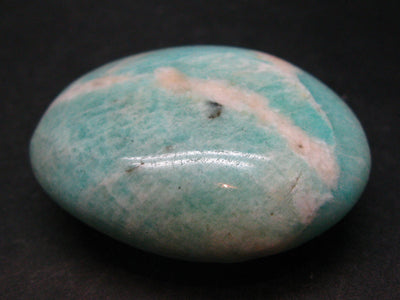 Rich Green Amazonite Tumbled Stone From Madagascar - 2.0"