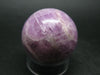 Rich Pinkish - Purple Kunzite Spodumene Sphere Ball From Madagascar - 1.5"