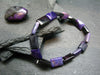 Sugilite Genuine Bracelet ~ 7 Inches ~ 10mm Squared Beads