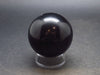 Black Obsidian Sphere From Mexico - 1.8" - 110.8 Grams