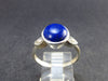 Lapis Lazuli Silver Ring From Afghanistan - 4.0 Grams - Size 9.25