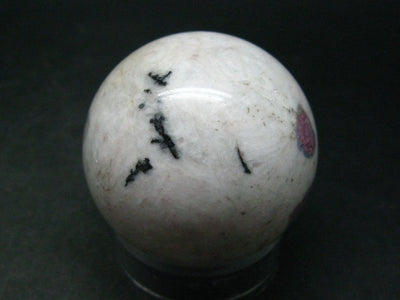 Rarest Paraiba Copper Blue Tourmaline Ball Sphere From Brazil - 1.5"