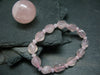 Rose Quartz Genuine Bracelet ~ 7 Inches ~ Mixed Beads