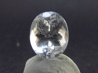 4.43 Carat Phenakite Phenacite Cut Gemstone from Russia 11.4x9.1x6.8mm