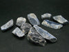 Lot of 10 Blue Sapphire Crystals From Tanzania - 435 Carats