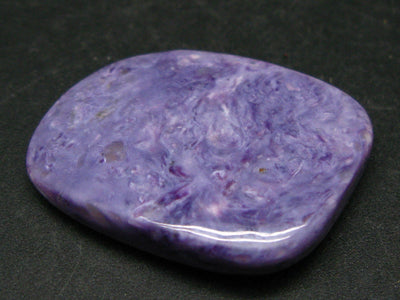 Large Nice Charoite Tumbled Stone from Russia - 17.1 Grams - 1.7"