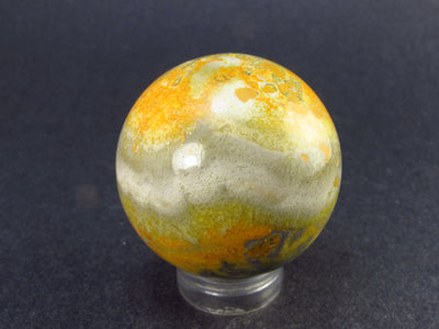 Rare Bumble Bee Jasper Sphere Ball From Australia - 1.2" - 37.3 Grams