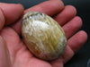 Rare Golden Barite Egg From Russia - 2.2"