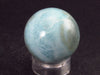 Larimar Sphere From Dominican Republic - 0.8"