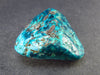 Very Nice Tumbled Dioptase Stone from Congo - 1.7" - 39.5 Grams