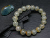 Lemurian Aquatine Calcite Genuine Bracelet ~ 7 Inches ~ 12.5mm Round Beads
