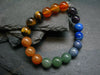 7 Chakra Genuine Bracelet ~ 7 Inches ~ 10mm Round Beads