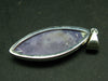 Ice Cream Opal!! Tiffany Stone Polished Cabochon Silver Pendant from USA - 1.8"