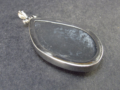 Lilac Stone!!! Stunning Silky Charoite Sterling Silver Pendant From Russia - 2.3" - 15.1 Grams