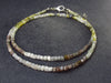 Diamond Crystal Necklace Beads - 17" - 7.13 Grams