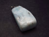 Caribbean Blue Calcite Crystal Pendant From Pakistan - 2.1" - 16.1 Grams