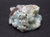 Ajoite in Quartz Silver Pendant from Messina S. Africa - 1.2"