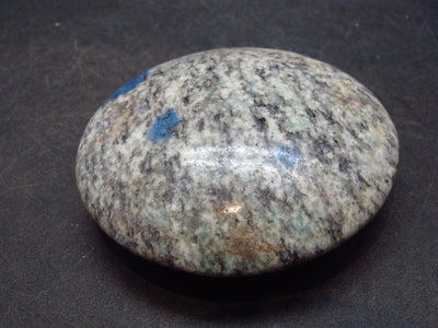 K2 Jasper Azurite Tumbled Soap Stone From Pakistan - 1.7"