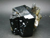 Fine Black Tourmaline and Smoky Quartz Crystal From Namibia - 3.9"