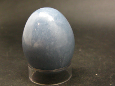 Fine Angelite Angellite Egg From Peru - 1.8"