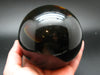 Rare Blue Amber Ball Sphere Fluorescent From Indonesia - 4.0" - 566 Grams