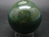 Rare Bloodstone Jasper Sphere Ball From India - 2.0"