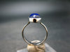 Lapis Lazuli Silver Ring From Afghanistan - 4.7 Grams - Size 7