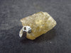 Golden Scapolite Silver Pendant From India - 1.0" - 3.95 Grams