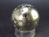 Pyrite Crystallized Sphere From Peru - 1.7" - 172 Grams