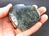 Unusual Green Prehnite Prenite Heart from Australia - 2.4" - 114 Grams