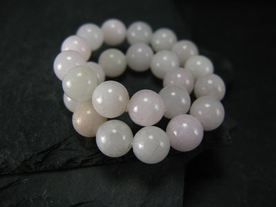 Pink Hemimorphite Genuine Bracelet ~ 7 Inches ~ 8mm Round Beads