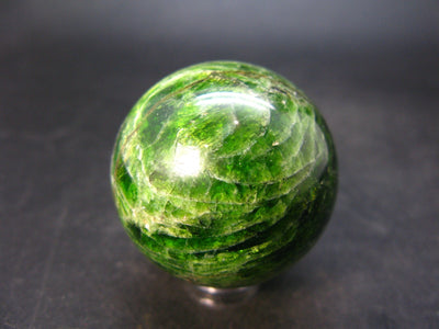 Gem Chrome Diopside Ball Sphere From Russia - 1.6" - 104 Grams
