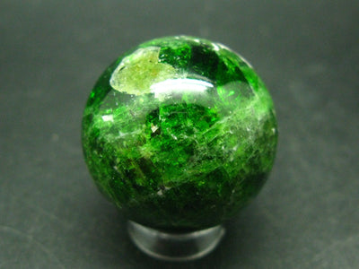 Gem Chrome Diopside Ball Sphere From Russia - 1.1" - 41 Grams