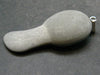 Fairy Stone Concretion Silver Pendant From Quebec, Canada - 2.1" - 10.1 Grams