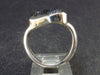 Moldavite Tektite Silver Ring from Czech Republic - Size 5.5 - 8.0 Grams