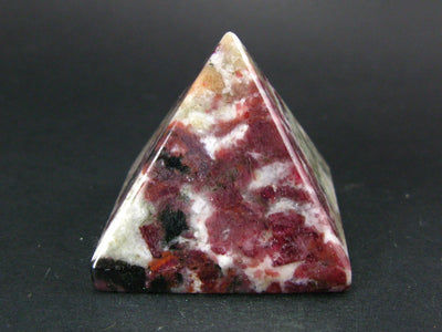 Nice Red Eudyalite Pyramid From Russia - 1.7"