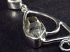 Fine Natural Herkimer Diamond Silver Pendant From New York - 2.2" - 5.2 Grams